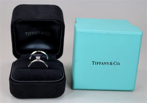 tiffany ring box replica|tiffany co engagement ring box.